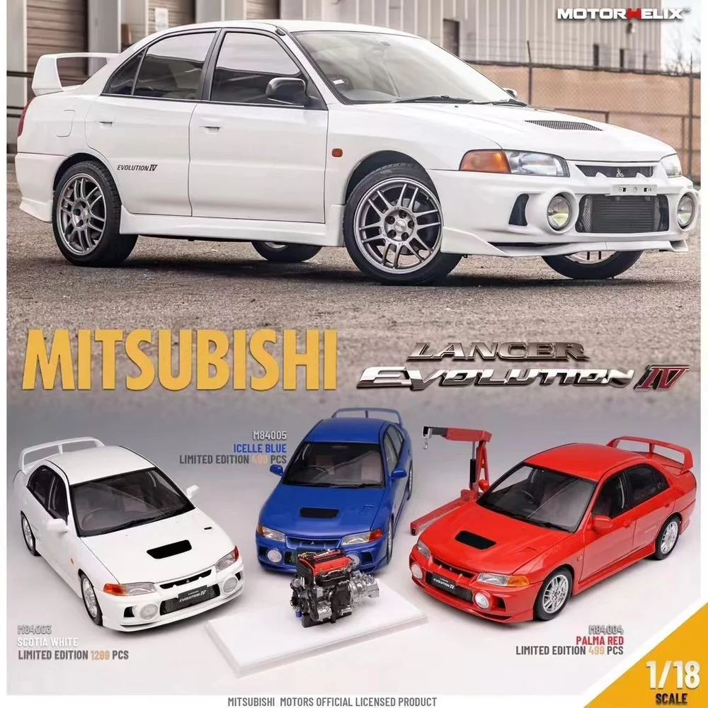 MotorHelix 1/18 Mitsubishi Lancer Evolution IV — SIX6PEED