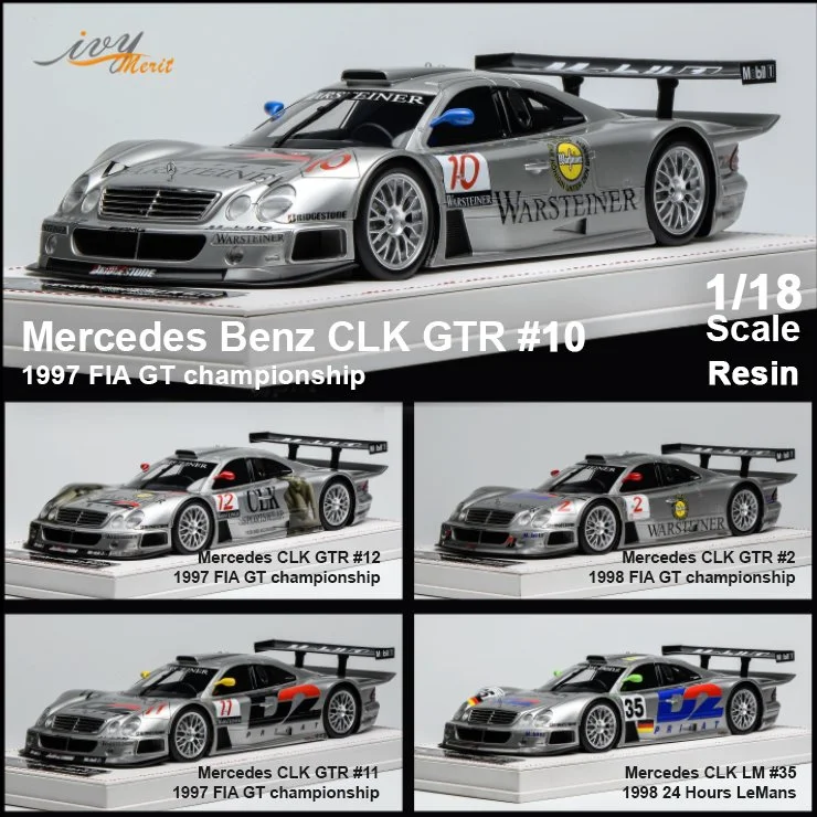 IVY 1/18 Mercedes-Benz CLK GTR