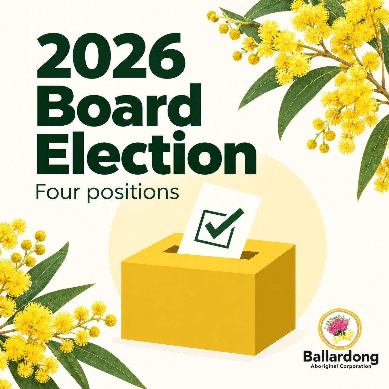 2026 Board of Directors Elections - Nominations open 30 September 2026