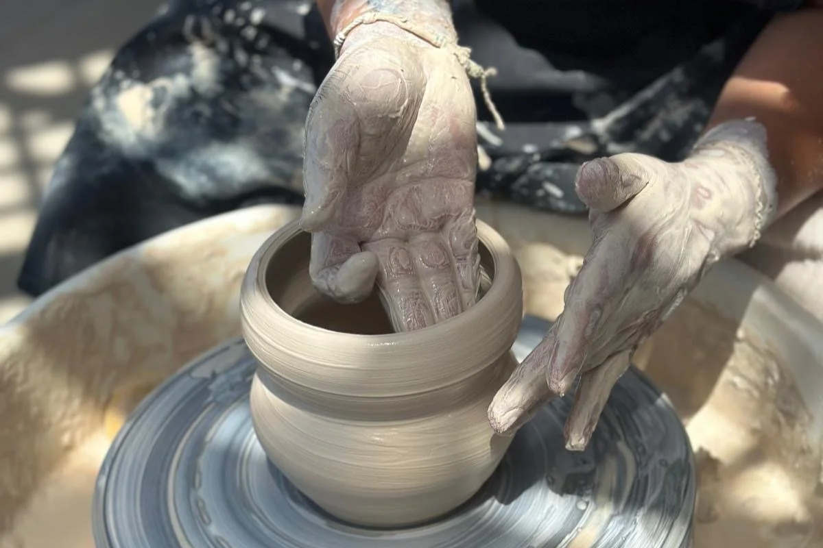 Tinder x Bitter Root Pottery Candlelit Ceramics Class