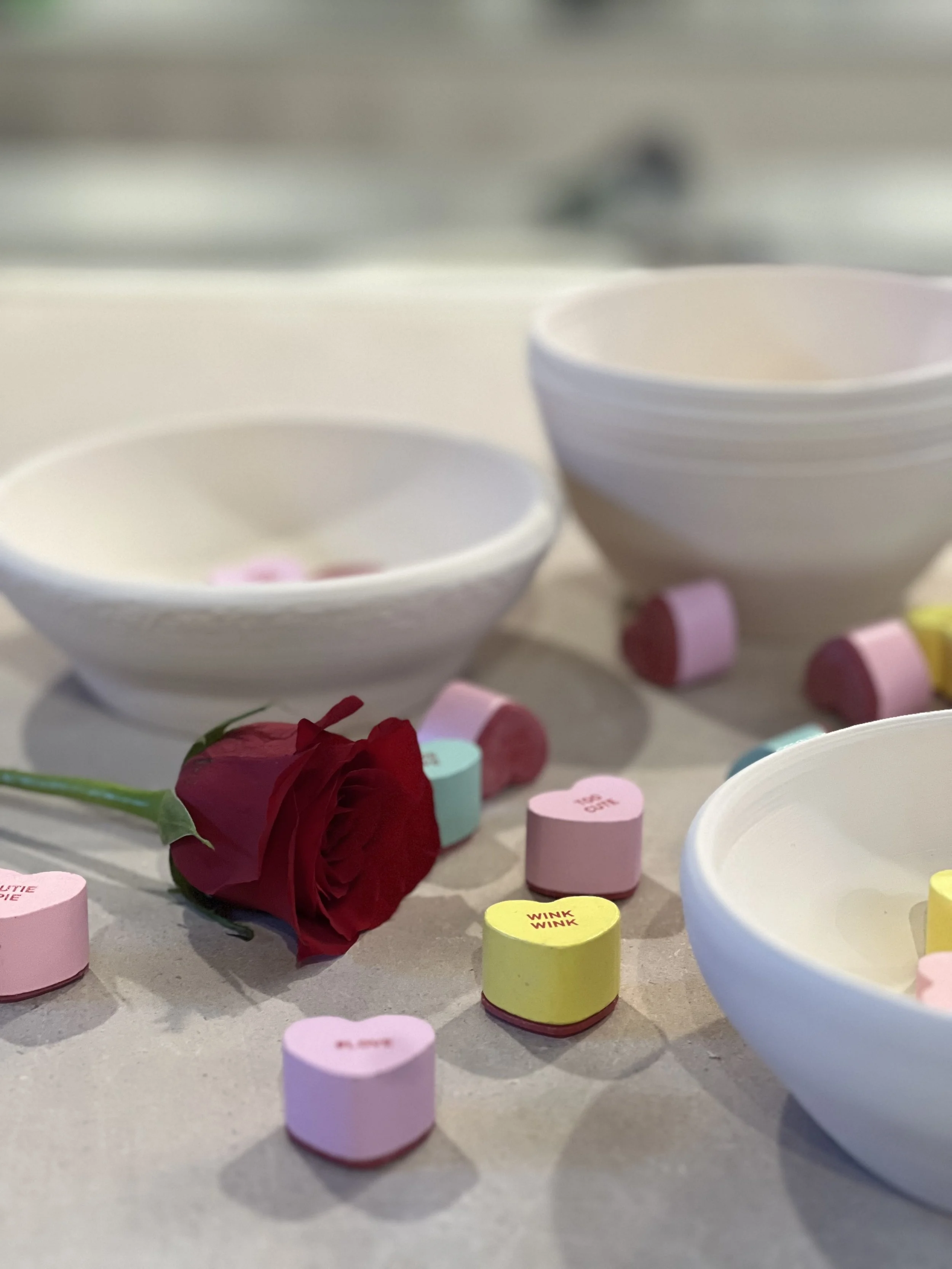 Valentine's Day Pottery Class