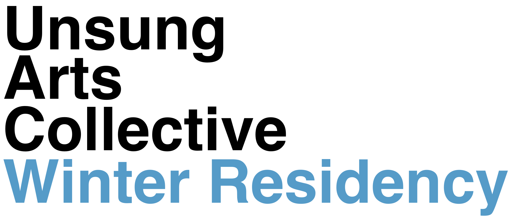 Unsung Arts WINTER Residency 2027 Begins!