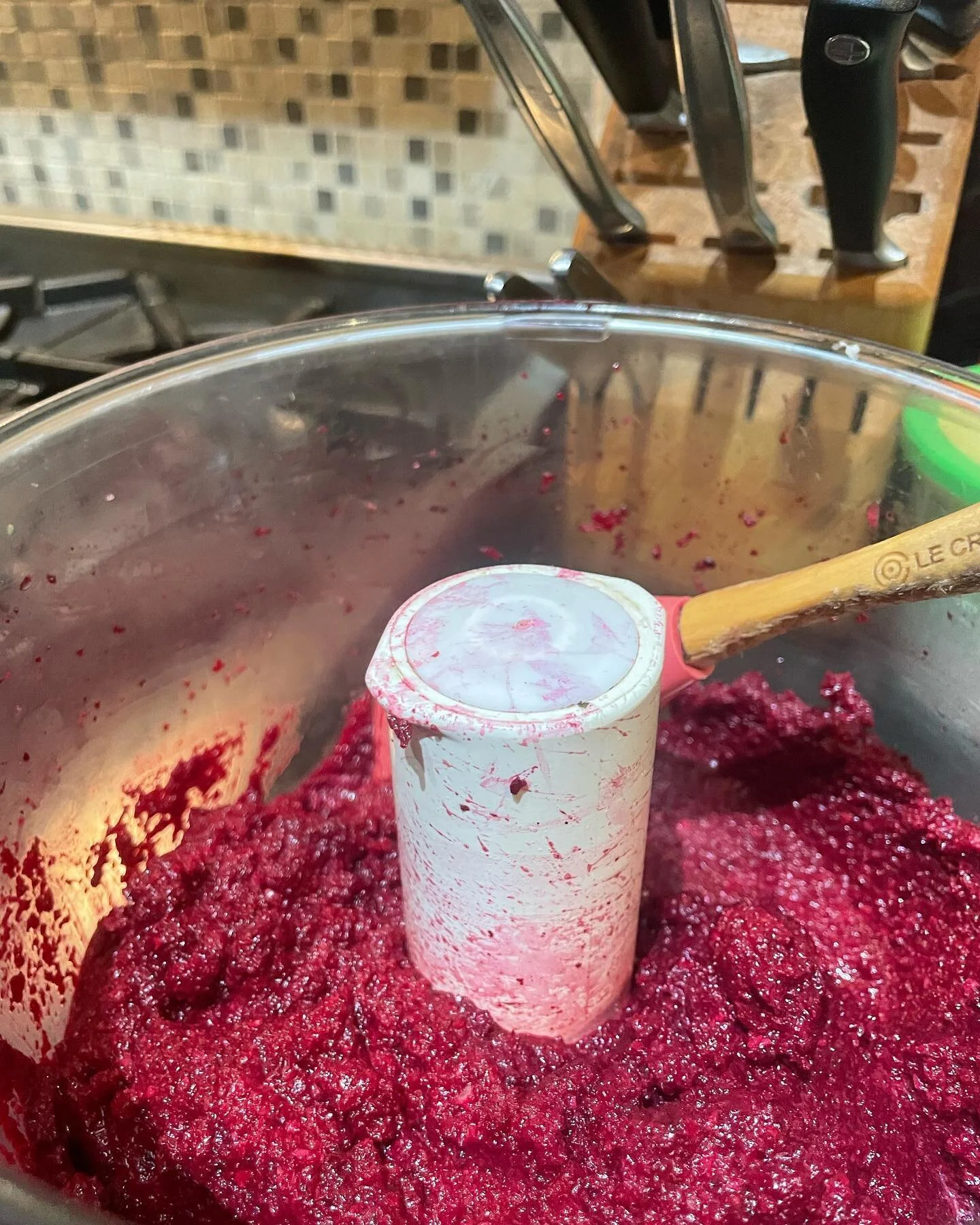 New recipe! Vibrant Pink Pesto Pasta, from Naturally Nourished, by Sarah Britton @mynewroots  I highly recommend this cookbook and its predecessor, My New Roots.
Ever heard of beet pesto? Neither had I! I love this creative take on a pasta staple. If