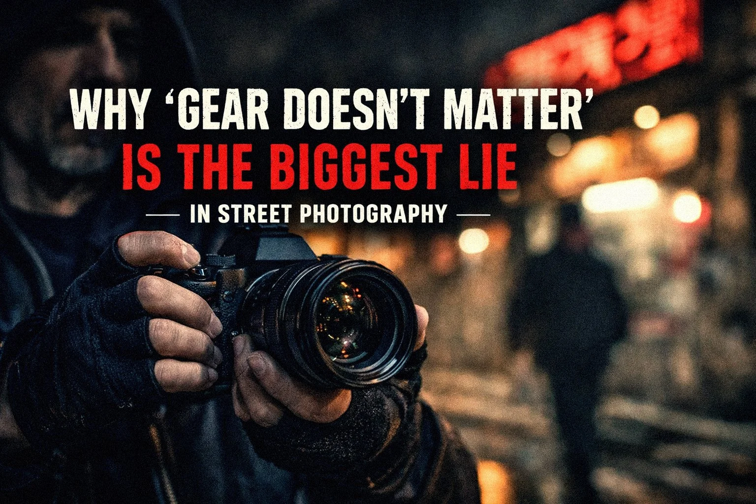 Why ‘Gear Doesn’t Matter’ Is the Biggest Lie in Street Photography