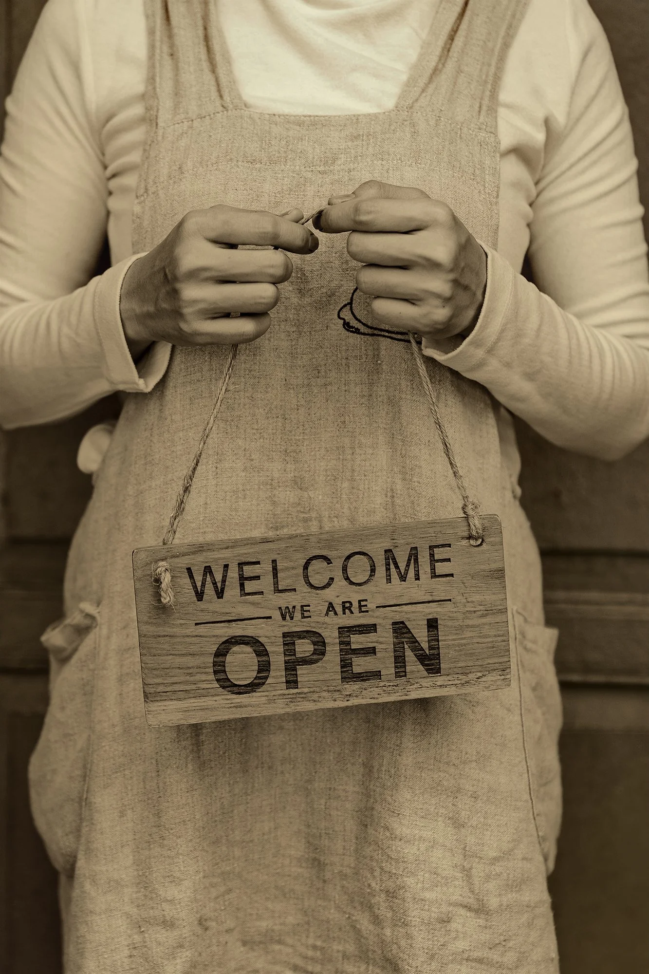 Pexels image of Welcome sign