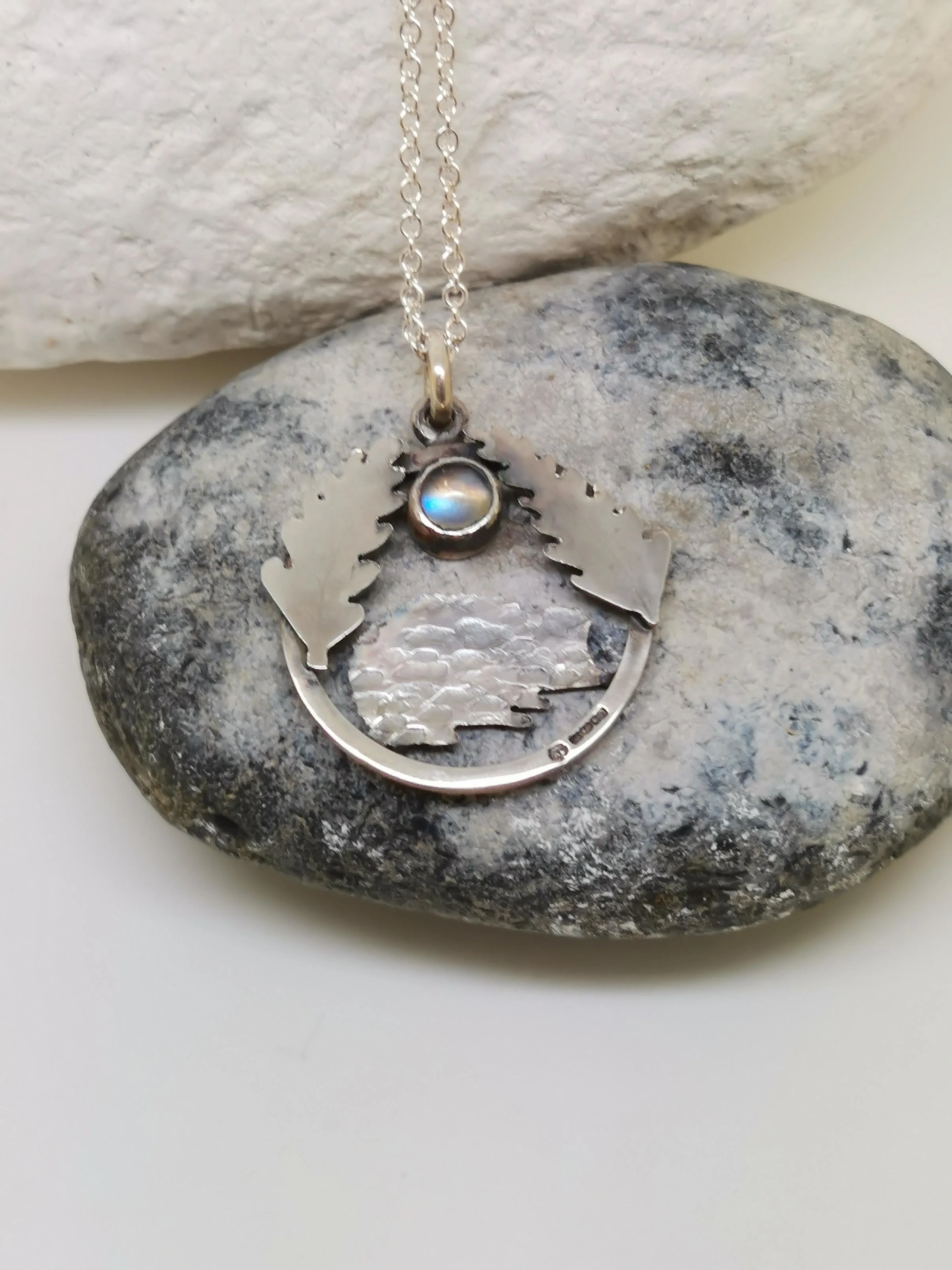 Hedgehog story pendant with moonstone.jpg