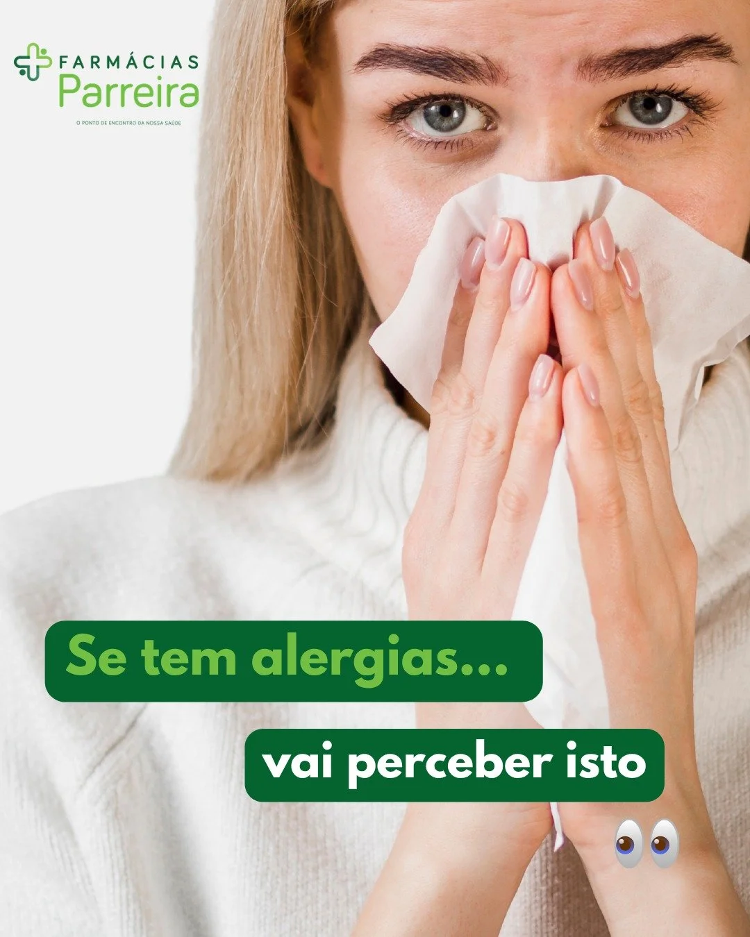 Se tem alergias nesta altura&hellip; j&aacute; sabe🥲🌸

Espirros atr&aacute;s de espirros, olhos que n&atilde;o param de co&ccedil;ar, len&ccedil;os em todo o lado&hellip; e aquela sensa&ccedil;&atilde;o de que nunca passa.

Por aqui, temos ouvido m