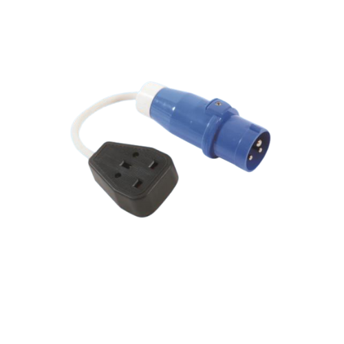 POWERPART 1 x U.K Conversion Lead Socket. — Rae Caravan Parts