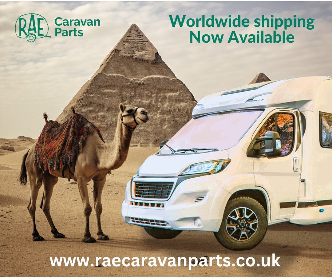 Where ever your travels take you we can now offer International shipping. Let us supply your caravan spares to renovate, repair, and maintain your caravans &amp; motorhomes wherever you happen to be #worldwideshipping #caravanas #motorhomes #raecarav