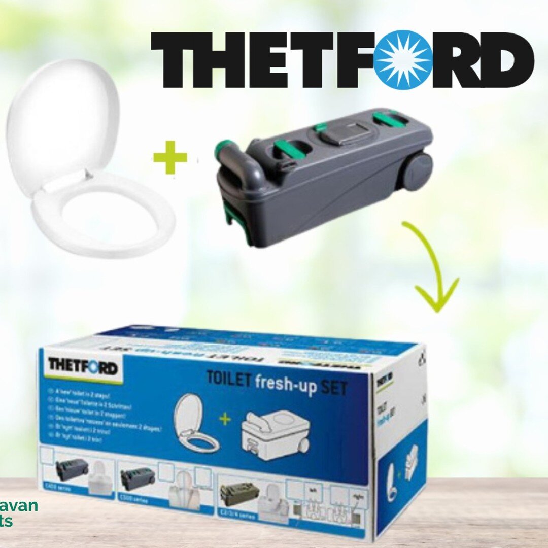 There's nothing wrong with a used caravan or motorhome. 
However, we can imagine you might want to fresh up the toilet in your used vehicle and we have the perfect solution for that. 
Fresh-up Set consists of a waste-holding tank, seat and cover, and