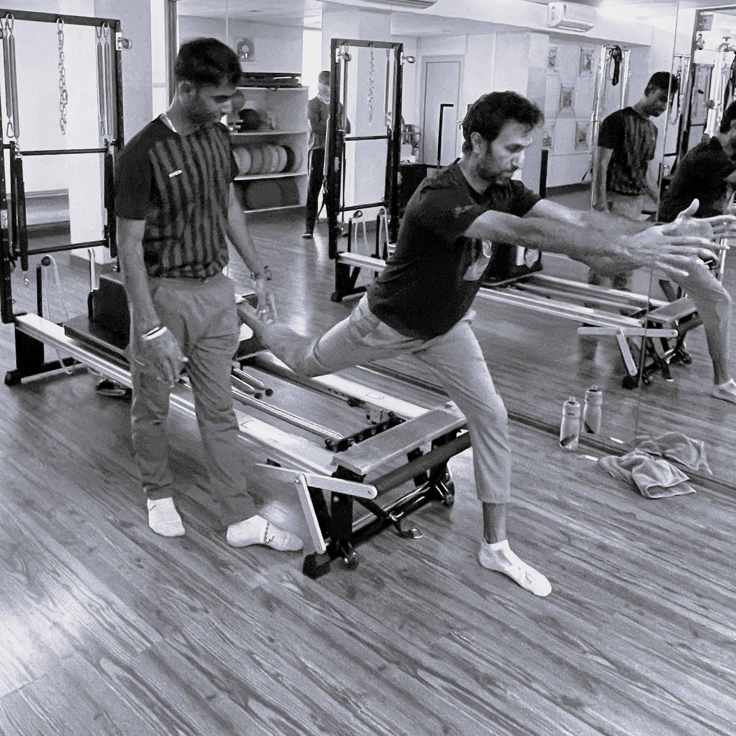 Spring-resistance Pilates equipment for sports performance training at The Zone Bangalore