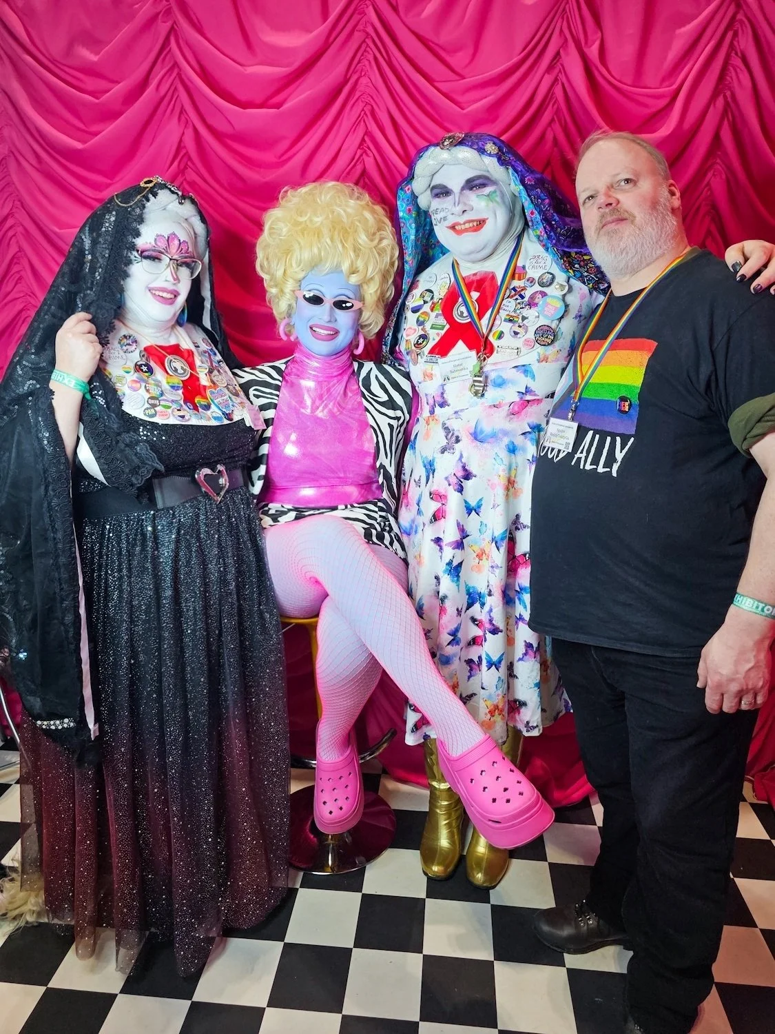 2025, with Juno Birch at DragCon UK