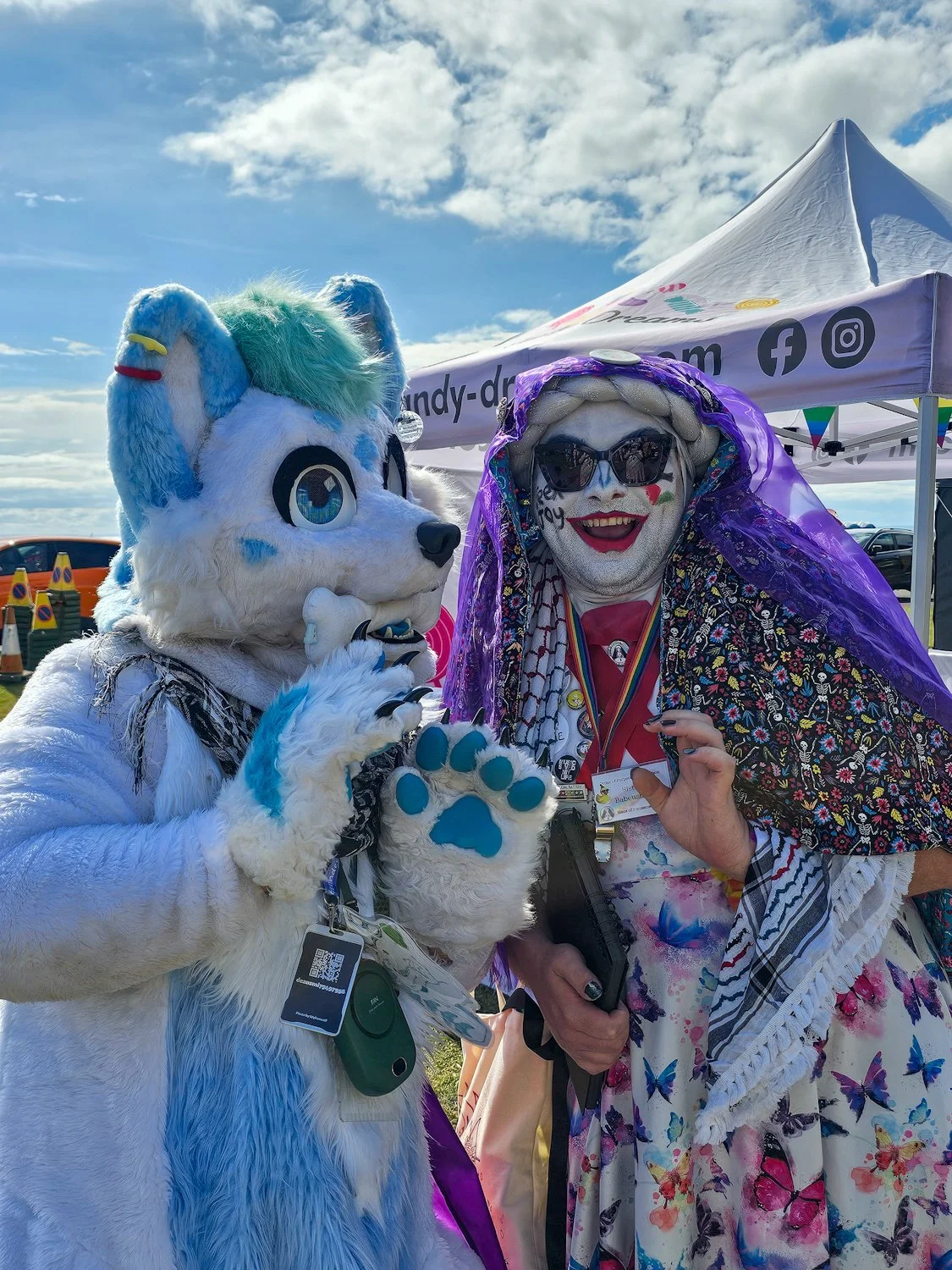 2025, Feline fine at Angus Pride
