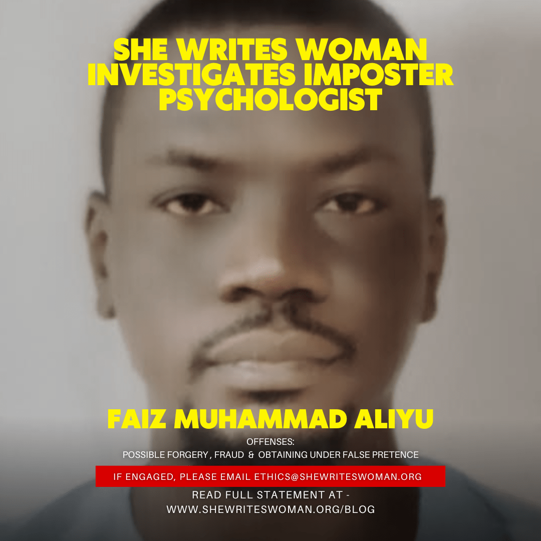 Faiz Muhammad, Faiz Muhammad Ali, Faiz Muhammad Aliyu, Faiz M. Aliyu, @omegasiyon imposter psychologist, mental health nigeria