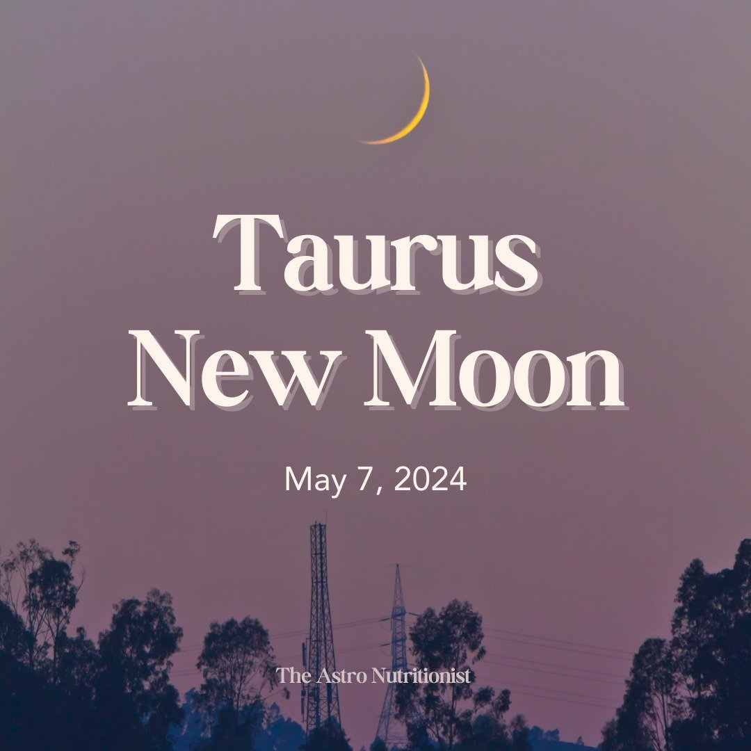 This New Moon in Taurus on May 7 is going to be a beautiful one for giving yourself some extra love! Even sticking with traditional self-care ideas of bubble baths, garden walks or lazy spa days (since Taurus prefers familiar things) can really help 