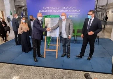 Autoridades destacam luta de Geraldo Resende na construção do Hospital da Mulher