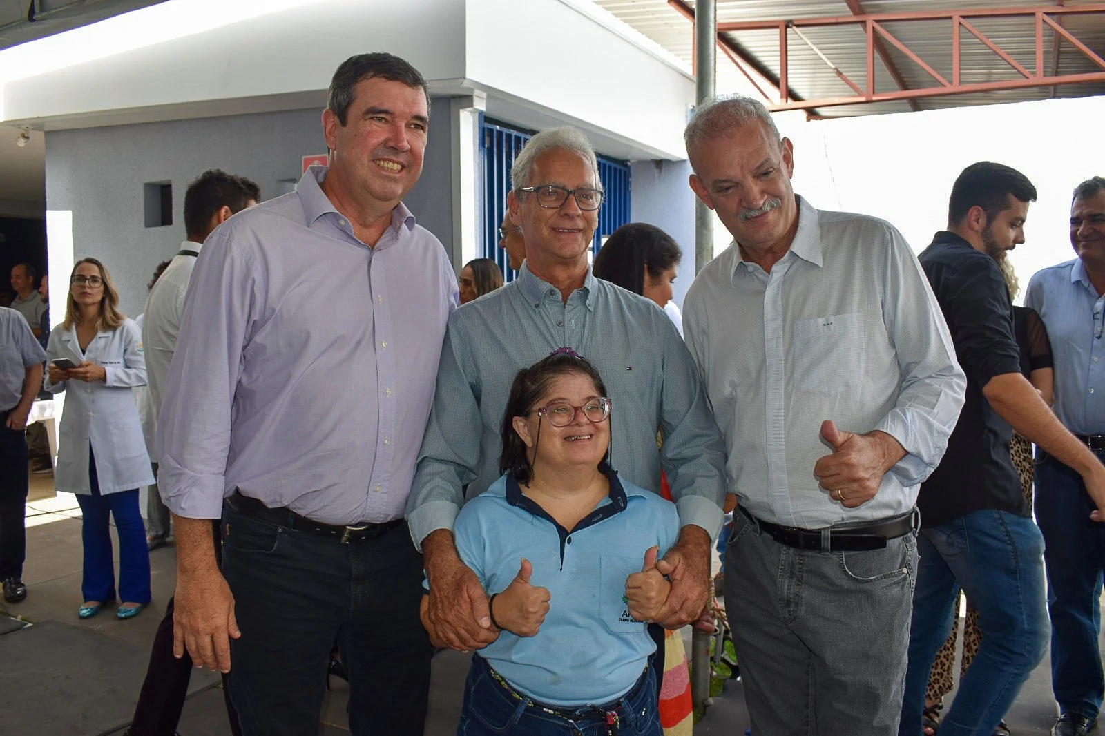 Geraldo Resende e Eduardo Riedel participam de inauguração da ampliação do CER/APAE e reforma da oficina ortopédica