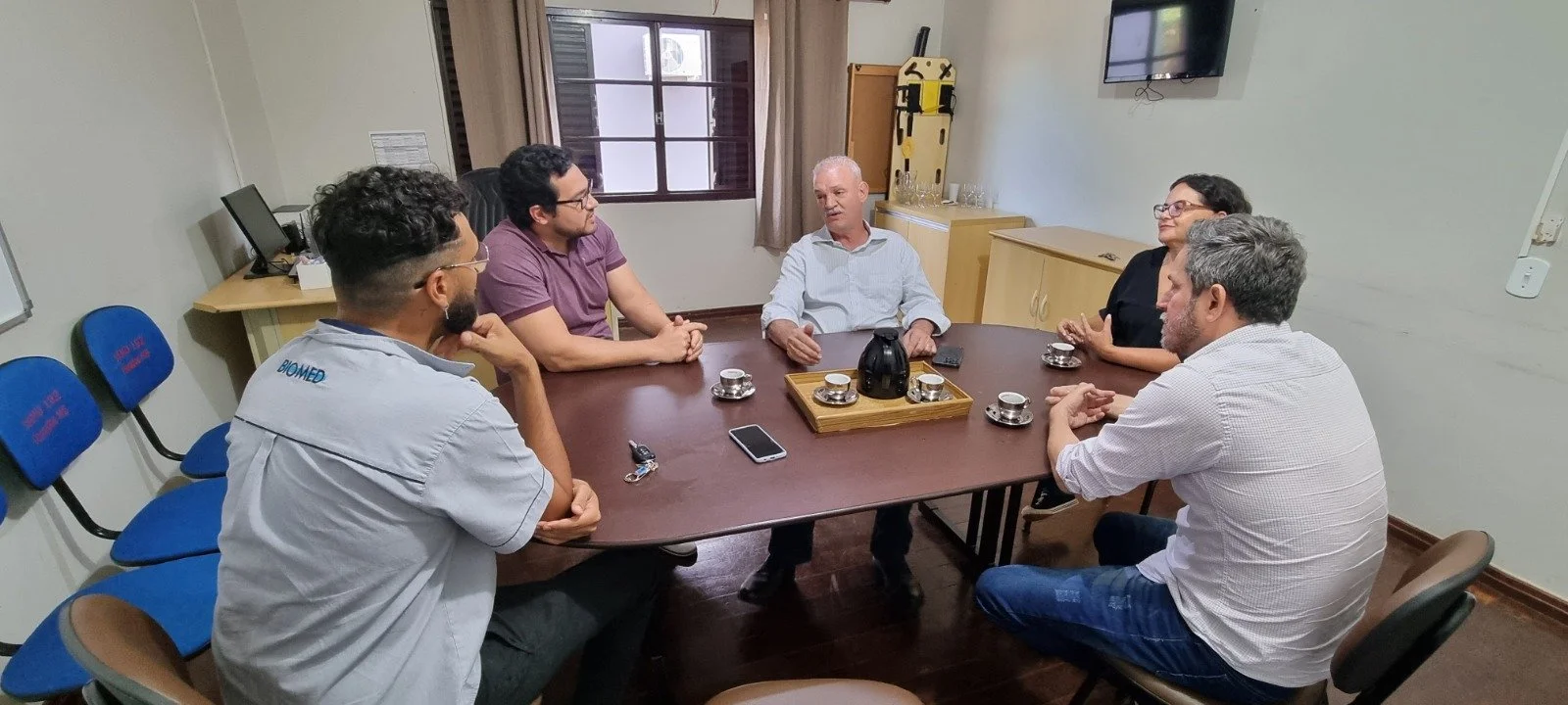 Geraldo Resende comunica empenho de veículo do SAMU para Dourados