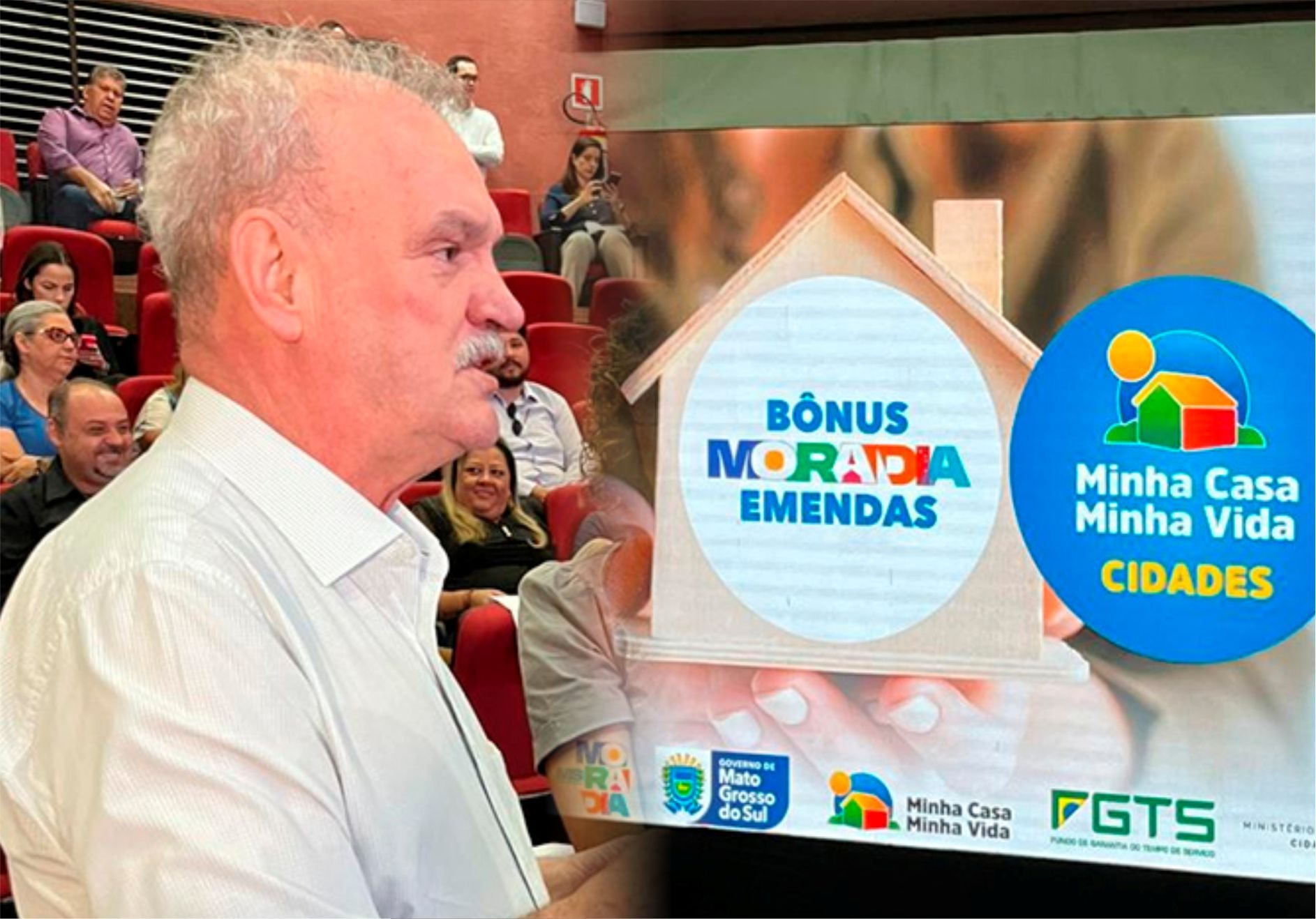 “Sim, as famílias de MS vão comprar a casa própria”, afirma Geraldo Resende ao lançar programa que ajuda na entrada no imóvel