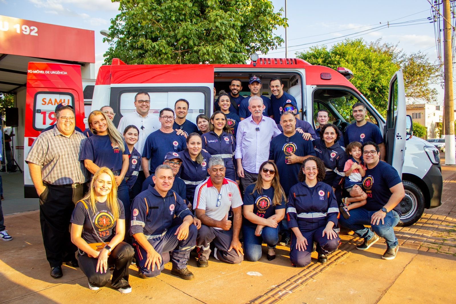 SAMU: Geraldo entrega ambulância em Dourados e garante trabalhar pela renovação da frota em todo MS