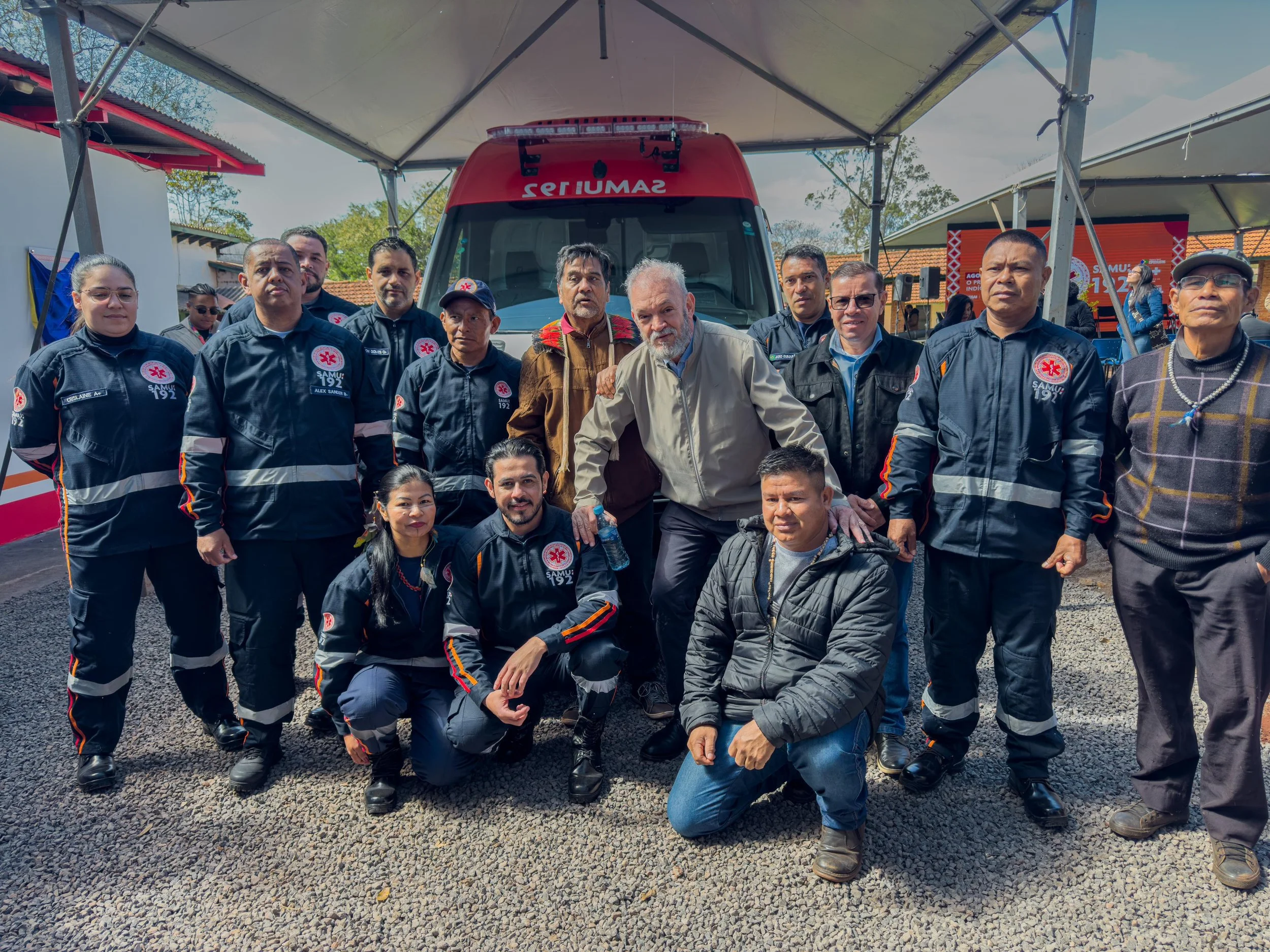 Primeiro SAMU Indígena do Brasil é inaugurado em Dourados com articulação do deputado Geraldo Resende