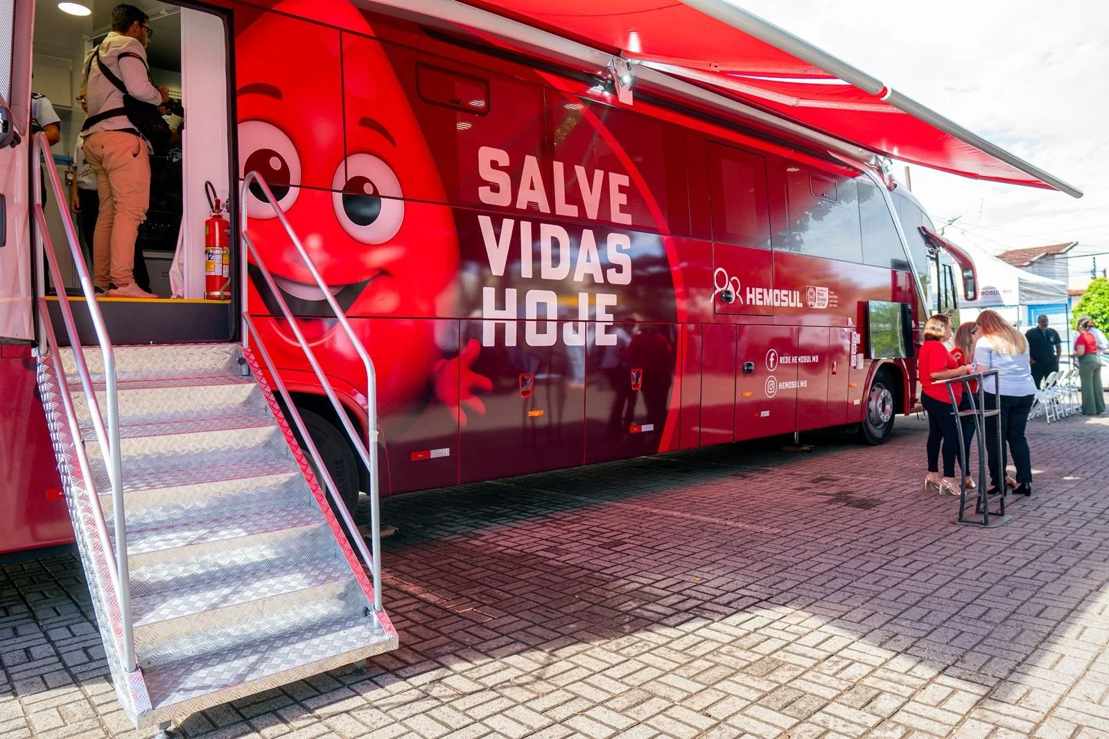 Geraldo Resende garante “Ônibus da Vida” do Hemosul com investimento federal de R$ 3,3 milhões; conquista irá ampliar rede de doação no Estado&nbsp;