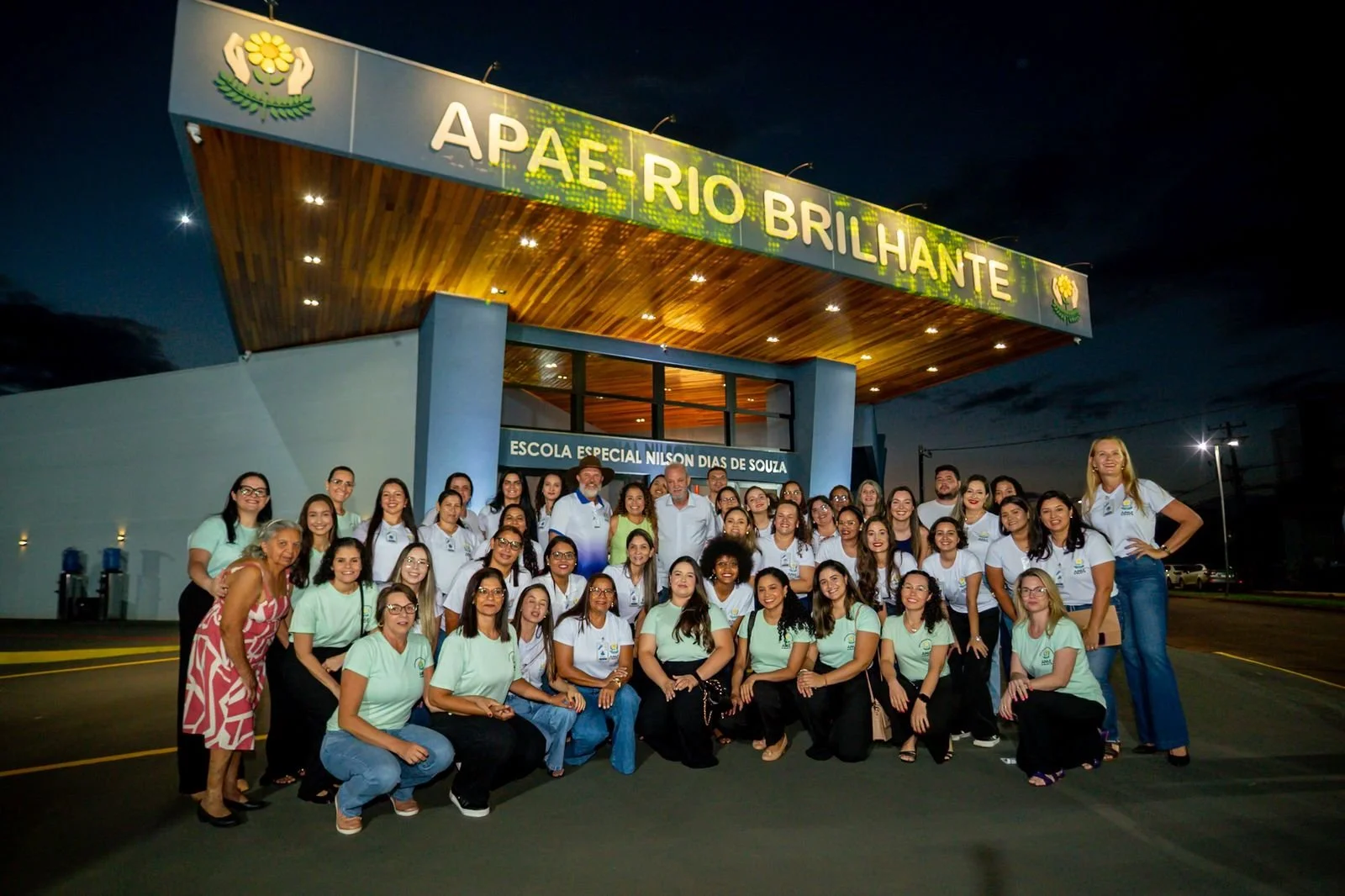 APAE de Rio Brilhante inaugura nova escola com recursos destinados por Geraldo Resende