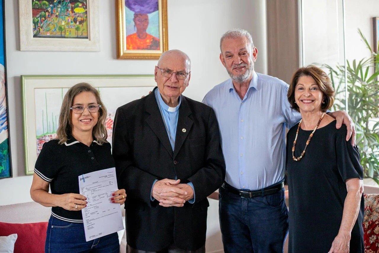 Geraldo Resende participa da assinatura da ordem de serviço para obras no Asilo São João Bosco