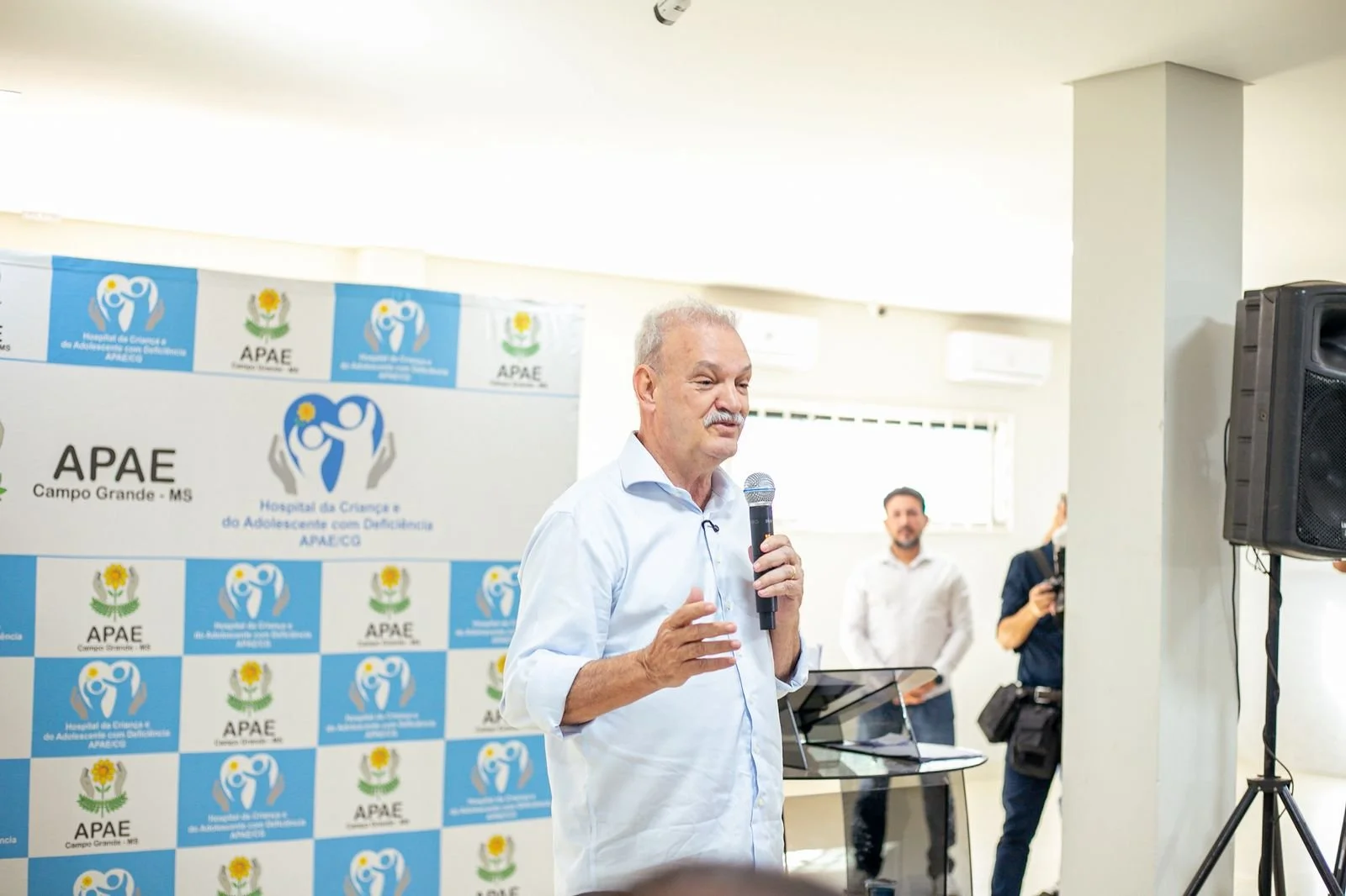 Em dia histórico para a saúde, Geraldo Resende celebra entrega da obra do hospital da APAE