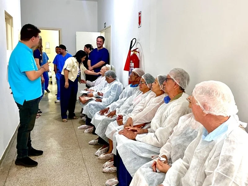Aparecida do Taboado inicia mutirão de cirurgias oftalmológicas com recursos enviados por Geraldo Resende
