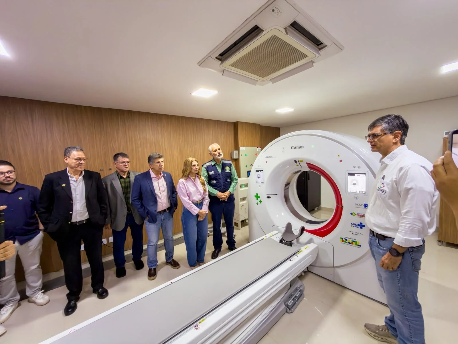 Hospital de Câncer inaugura novo tomógrafo e amplia estrutura de diagnóstico pelo SUS com apoio de Geraldo Resende