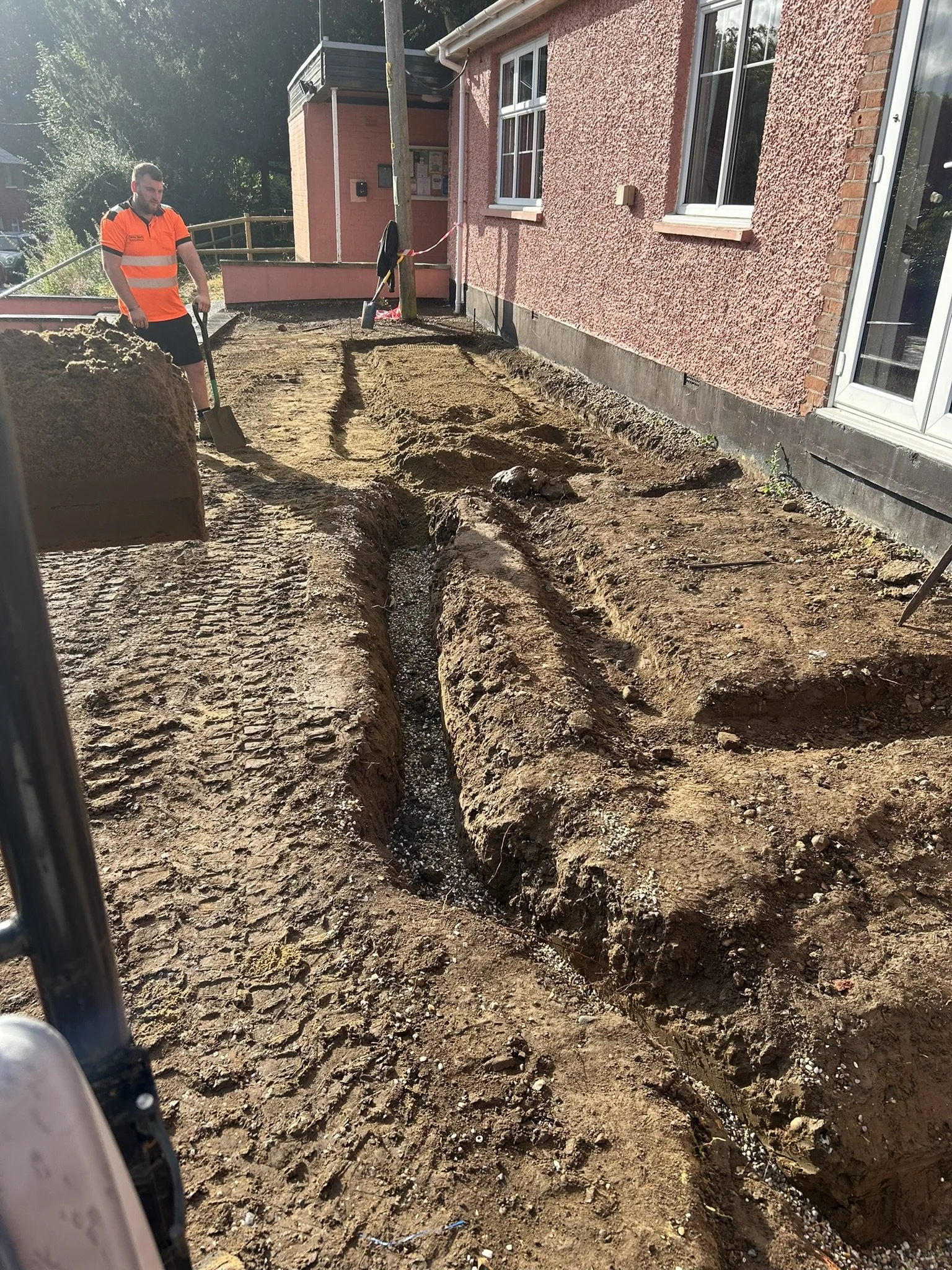 Rain Garden Contruction