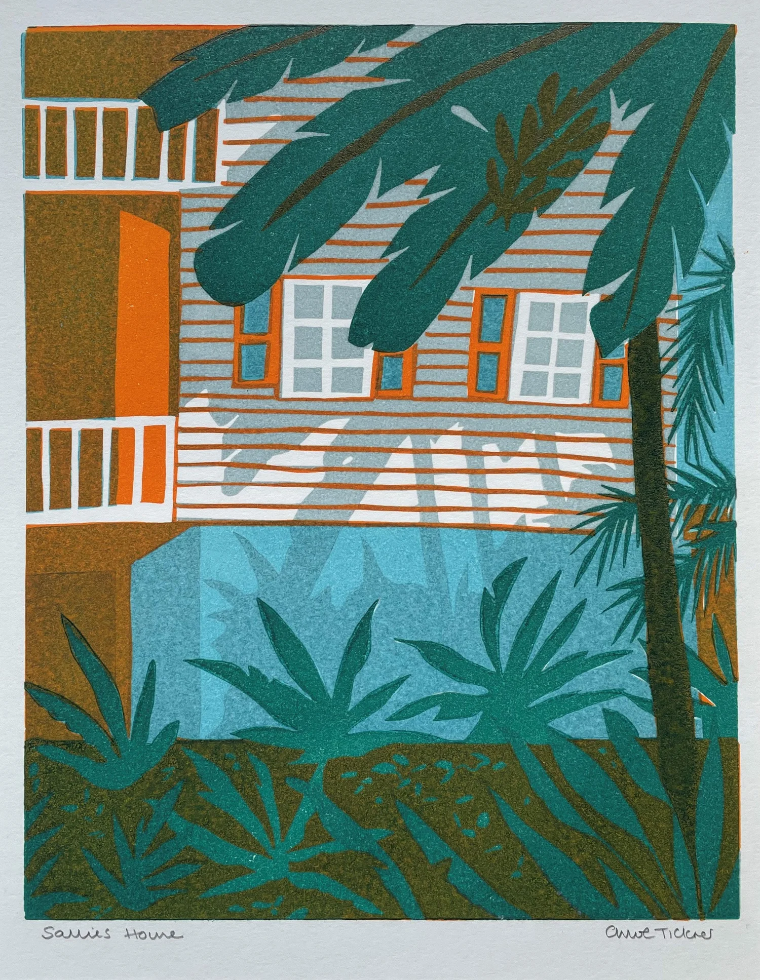 Linocut printing techniques — CHLOE TICKNER | SIGNWRITER - PRINTMAKER ...
