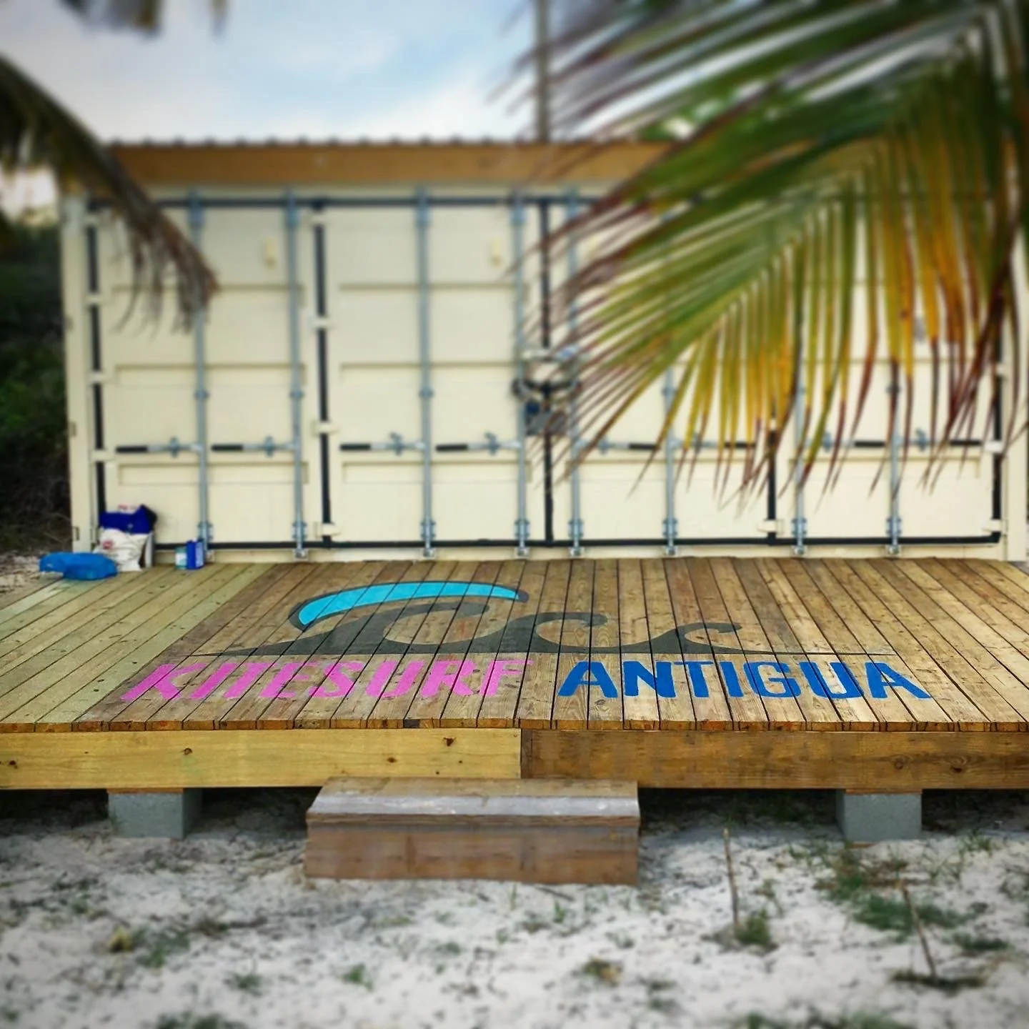 Shop floor sign
 Jabberwock Beach, Antigua, W.I. 