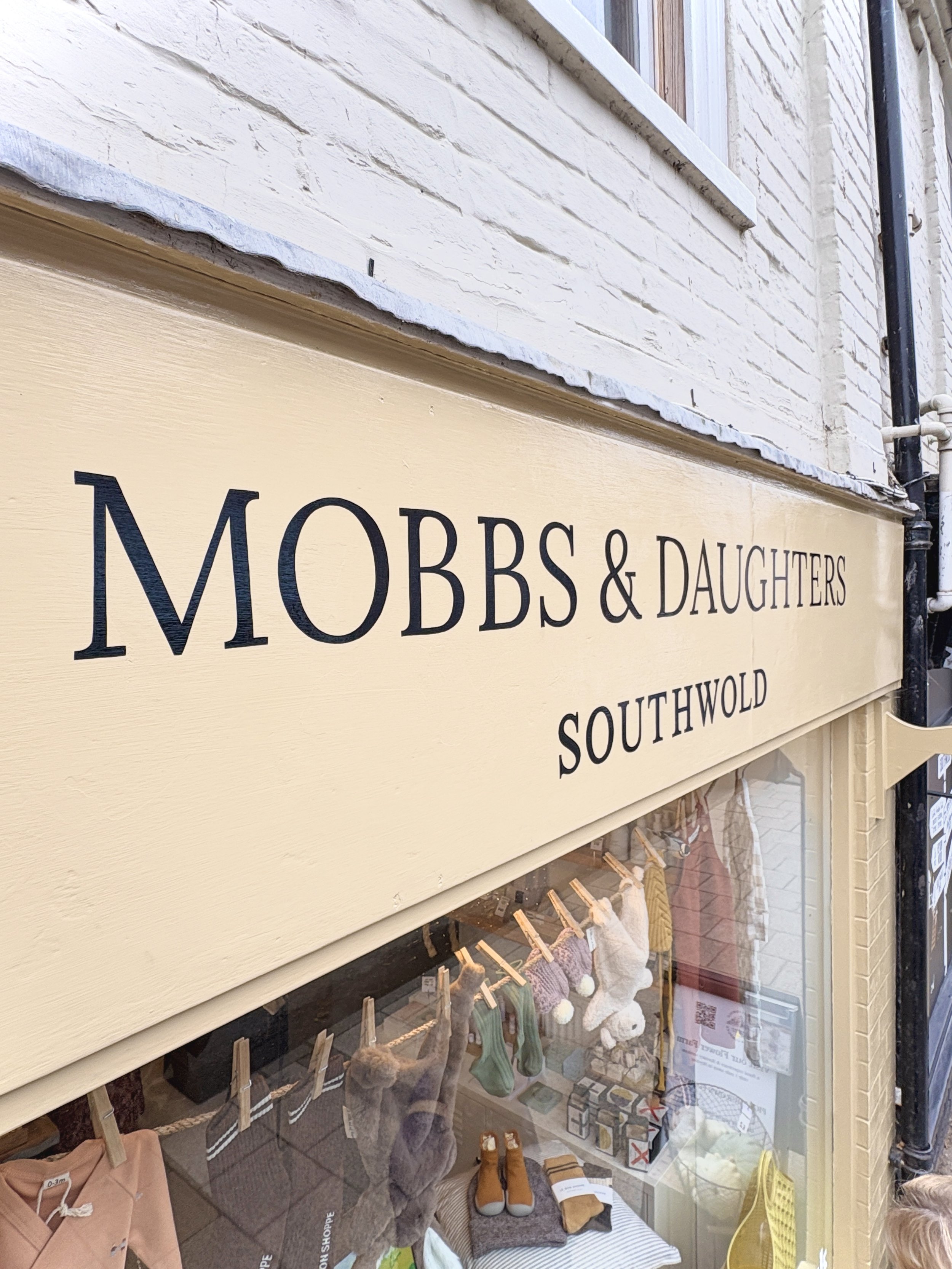 Hanpainted Shop Fascia
 Southwold, Suffolk, UK 