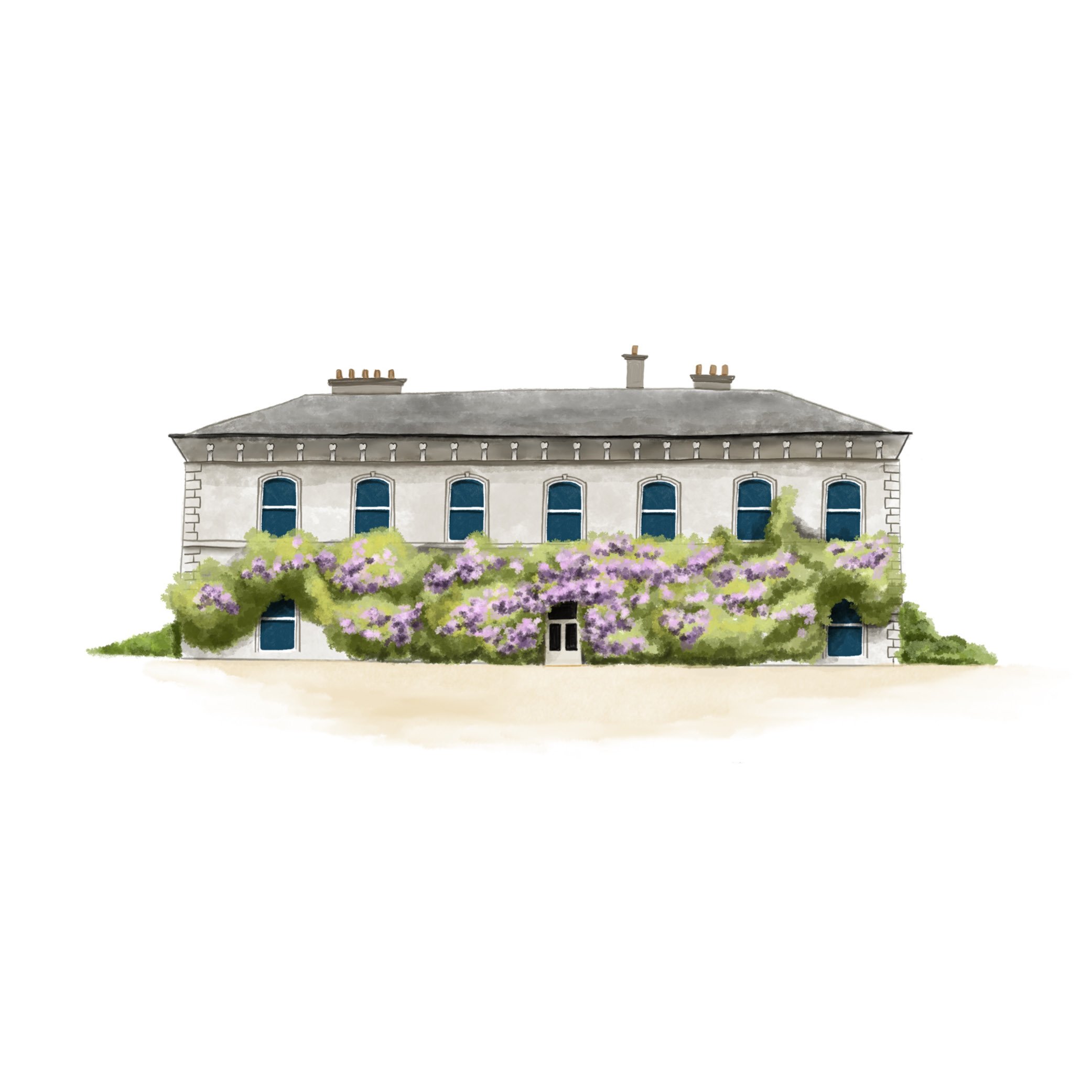Ballyvolane House wedding venue print