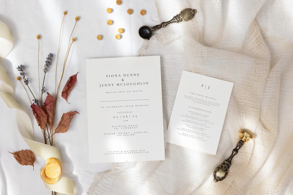 Digital Wedding Invitation, Roses in Bloom, Printable DIY Wedding