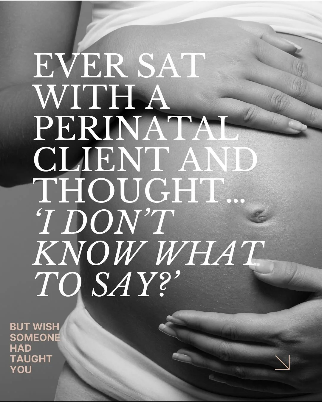 Therapists tell me they’ve walked out of sessions with new parents or fertility clients thinking: “I wish I knew what to say.”
That’s exactly why I created Therapy Essentials for the Reproductive Years.
💭 Before: second-gue
