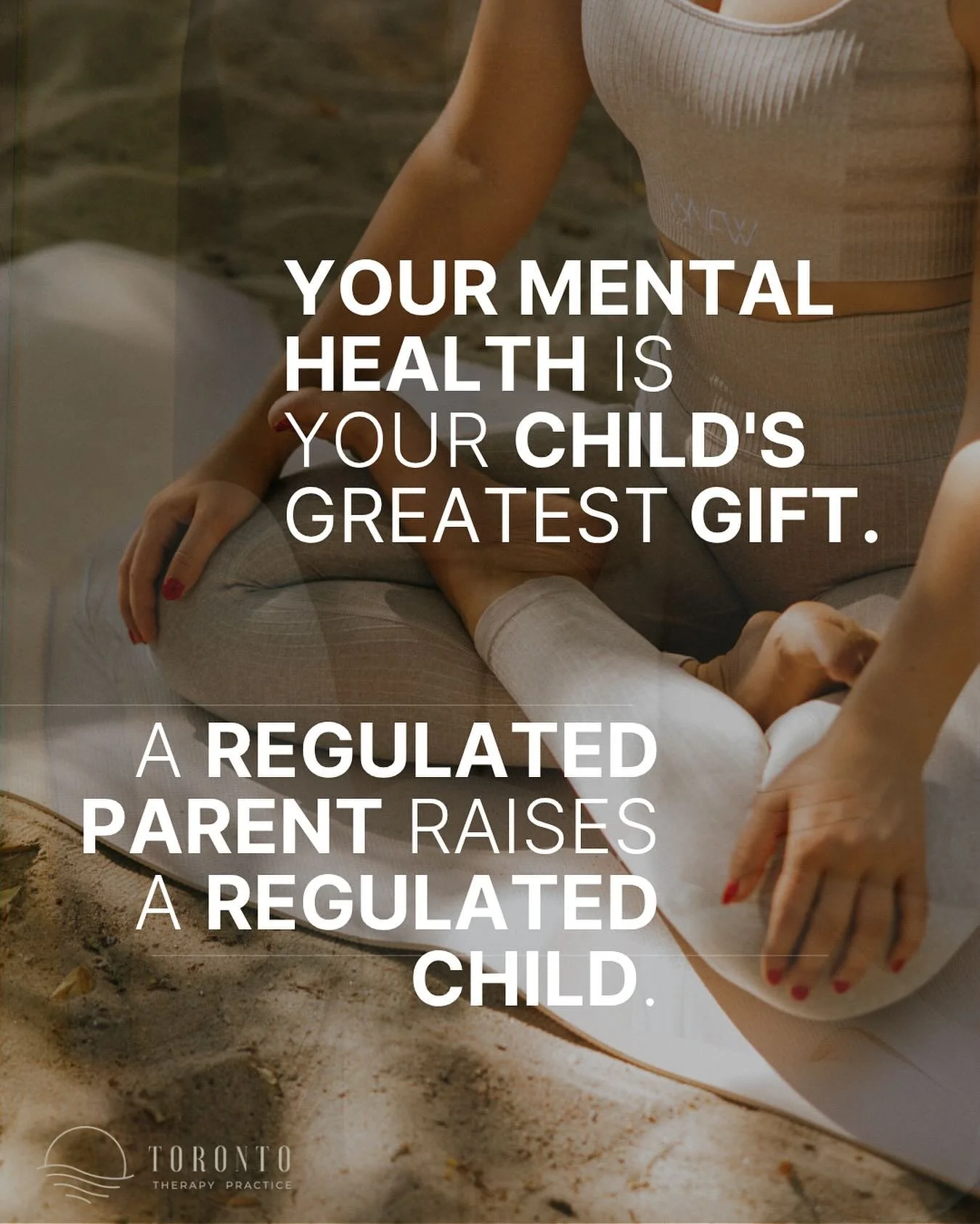 We often hear that kids need routines, play, and stimulation, and that's true. But research consistently shows something even more foundational: a parent's mental health is one of the strongest predictors of a child's wellbeing.

Here's why: When you