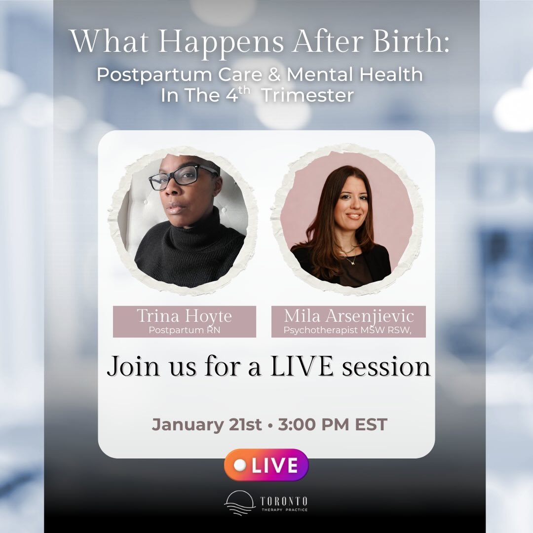The baby is here&hellip; and then what?
The 4th trimester can be beautiful and destabilizing &mdash; physically, emotionally, relationally.

Join us for a LIVE conversation on:
What Happens After Birth: Postpartum Care &amp; Mental Health in the 4th 