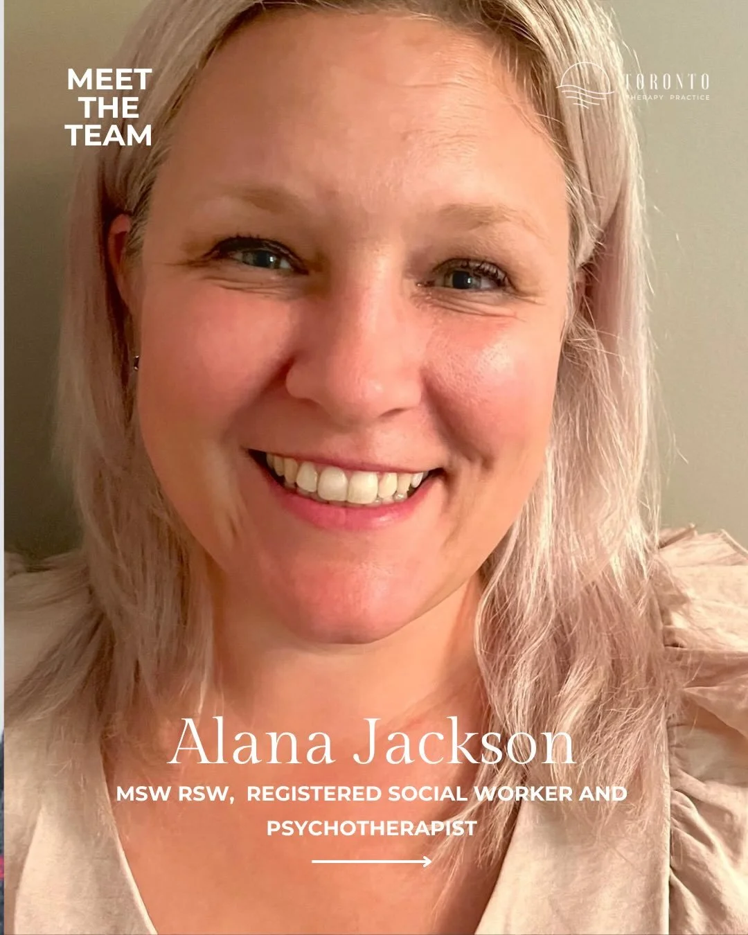 Alana has spots open for new clients. 🤍
If you&rsquo;ve been on the fence about starting therapy, Alana might just be the person to get you off it.
She&rsquo;s a registered social worker with 23 years of experience, including her time at Mount Sinai