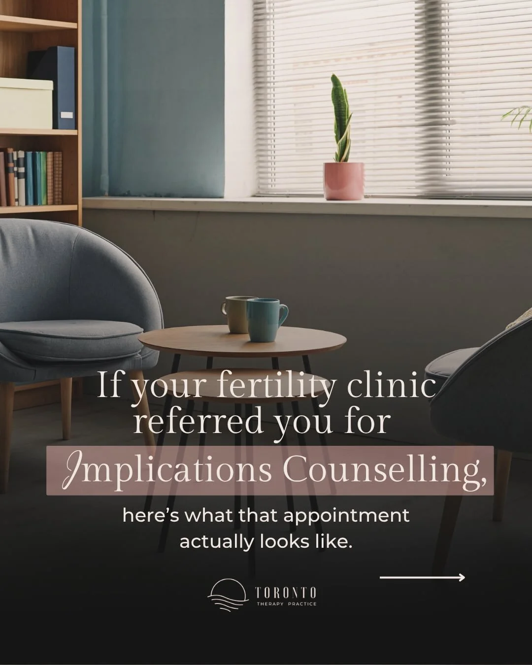 Your fertility clinic referred you for implications counselling. You Googled it. You&rsquo;re not totally sure what to expect.
This carousel breaks down what that appointment actually looks like and why most people leave feeling more prepared than wh