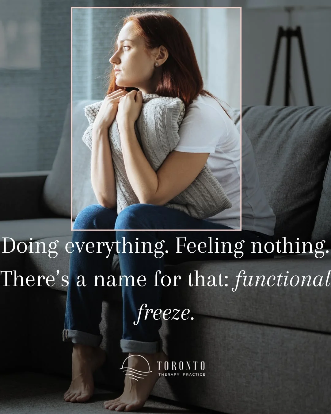 You can be completely functional and completely disconnected at the same time.

Showing up. Getting things done. But feeling like you&rsquo;re watching your life from behind glass.

That&rsquo;s functional freeze. And it&rsquo;s more common than peop