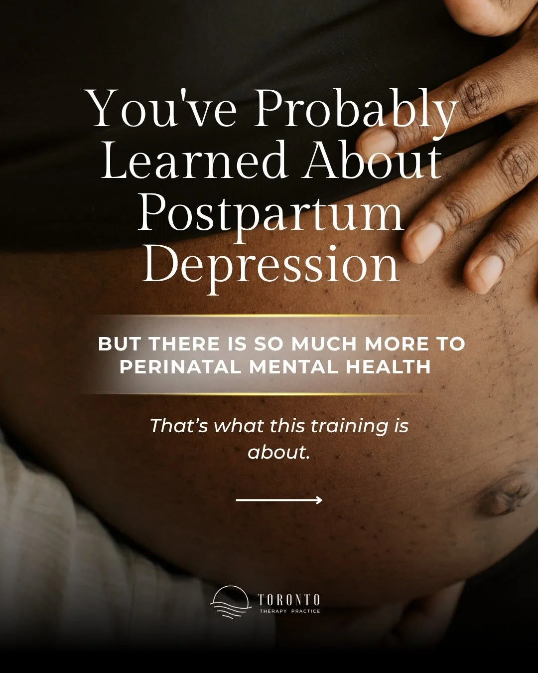 You&rsquo;ve probably learned about postpartum depression.

But perinatal mental health is so much bigger than that.

IVF trauma affecting bonding. Pregnancy after loss. Postpartum rage. Couples barely surviving parenthood. The clients who stay with 
