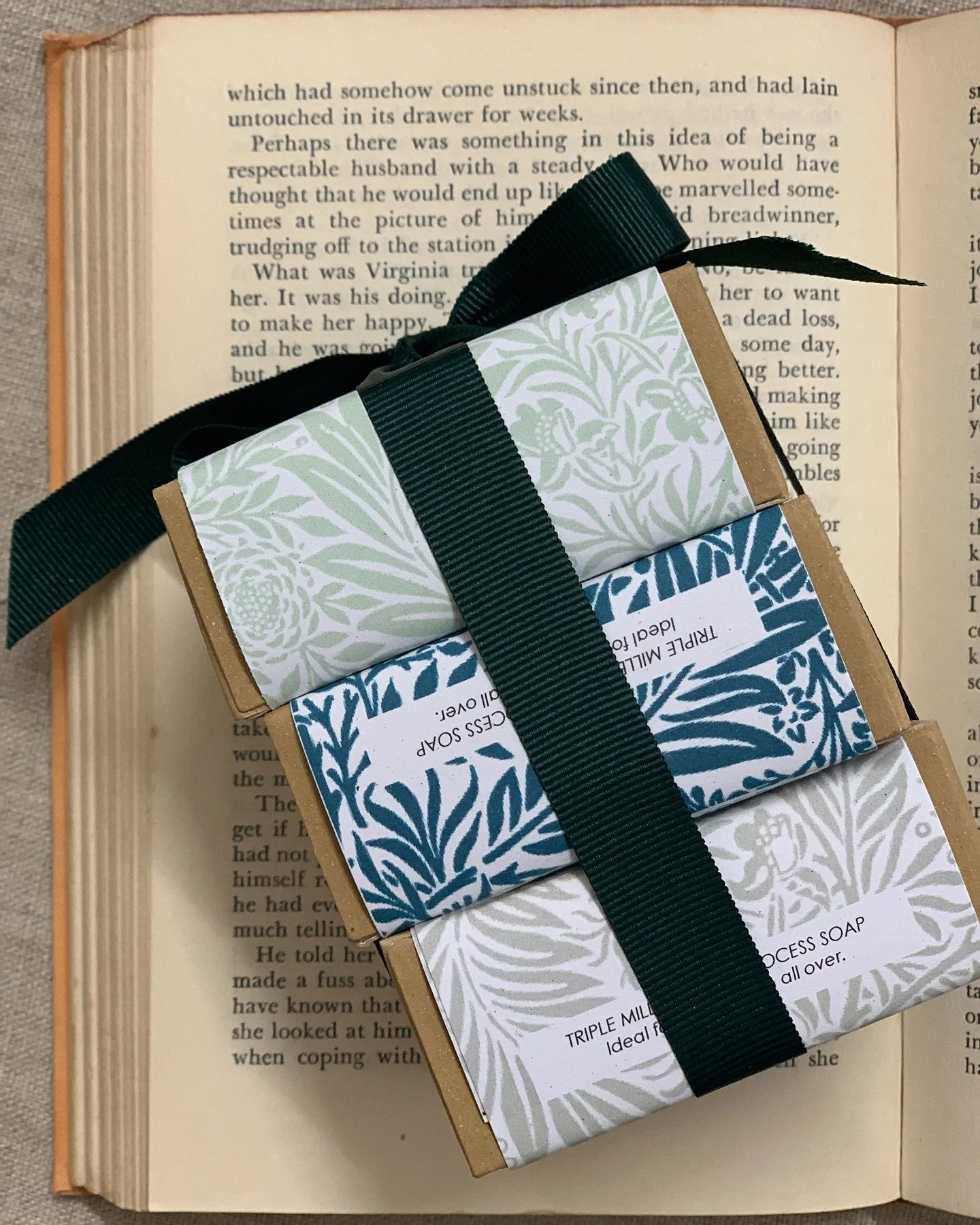 Triple Soap Gift Sets
Three of our best-selling soaps — either our Aromatherapy trio or our Signature Scents — bundled together with a beautiful ribbon, made here in the UK. The perfect gift for a special friend… or to separate and