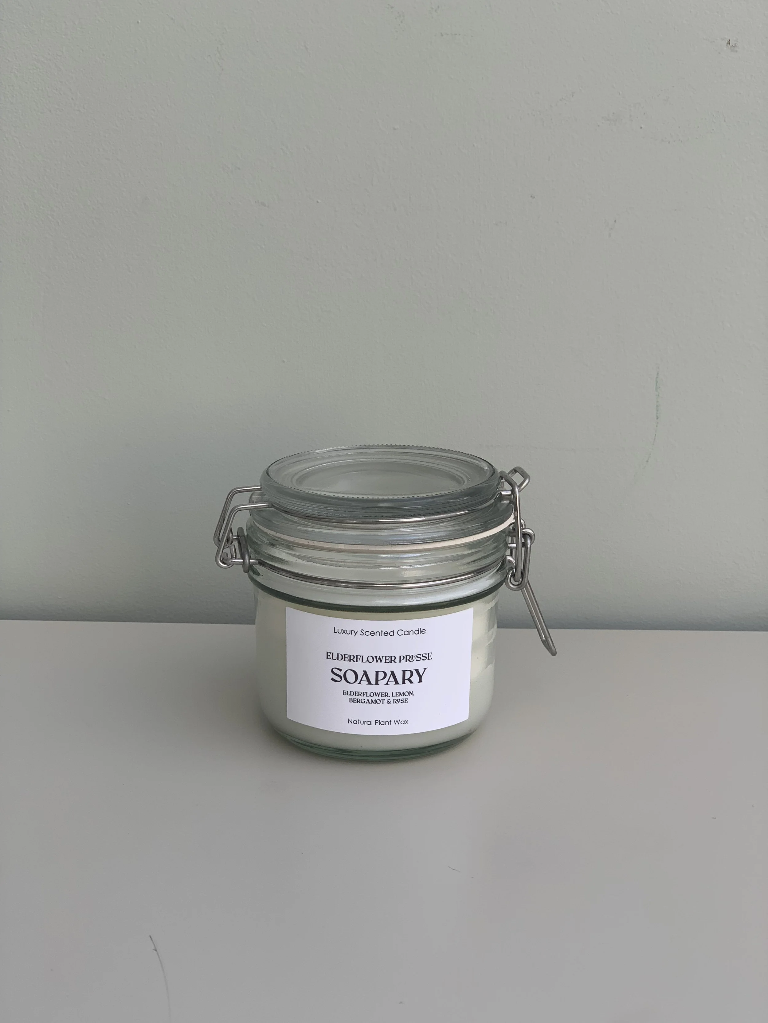 Elderflower Presse Kitchen Jar  Candle