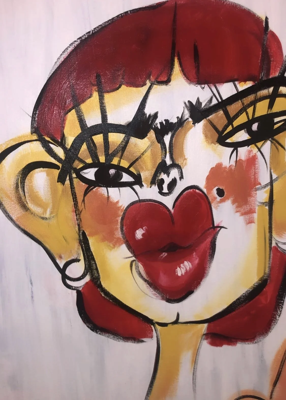 "Untitled"
Acrylic and Ink (11x14in)