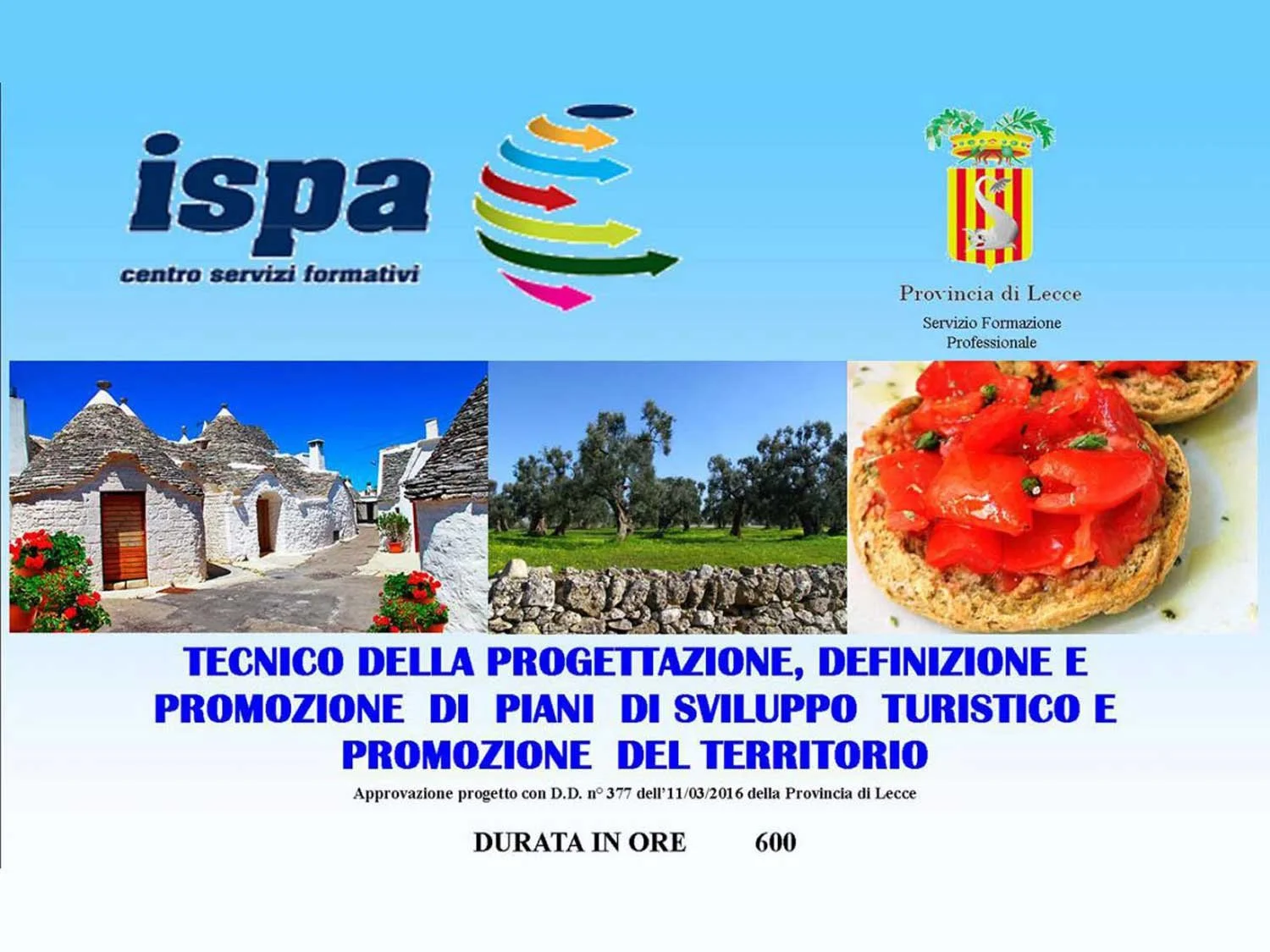 Corso per tecnico del turismo