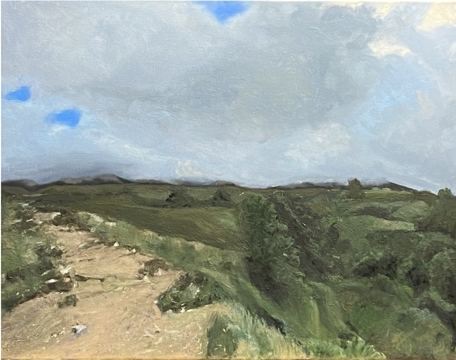 Walk to Clouds
Oil on Canvas | 22x28 | $750
