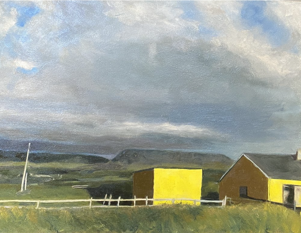 Yellow Farm
Oil on Panel | 14x18 | $490